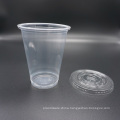 12 Oz Disposable PP Plastic Cold Soft Drink Cup with Lid